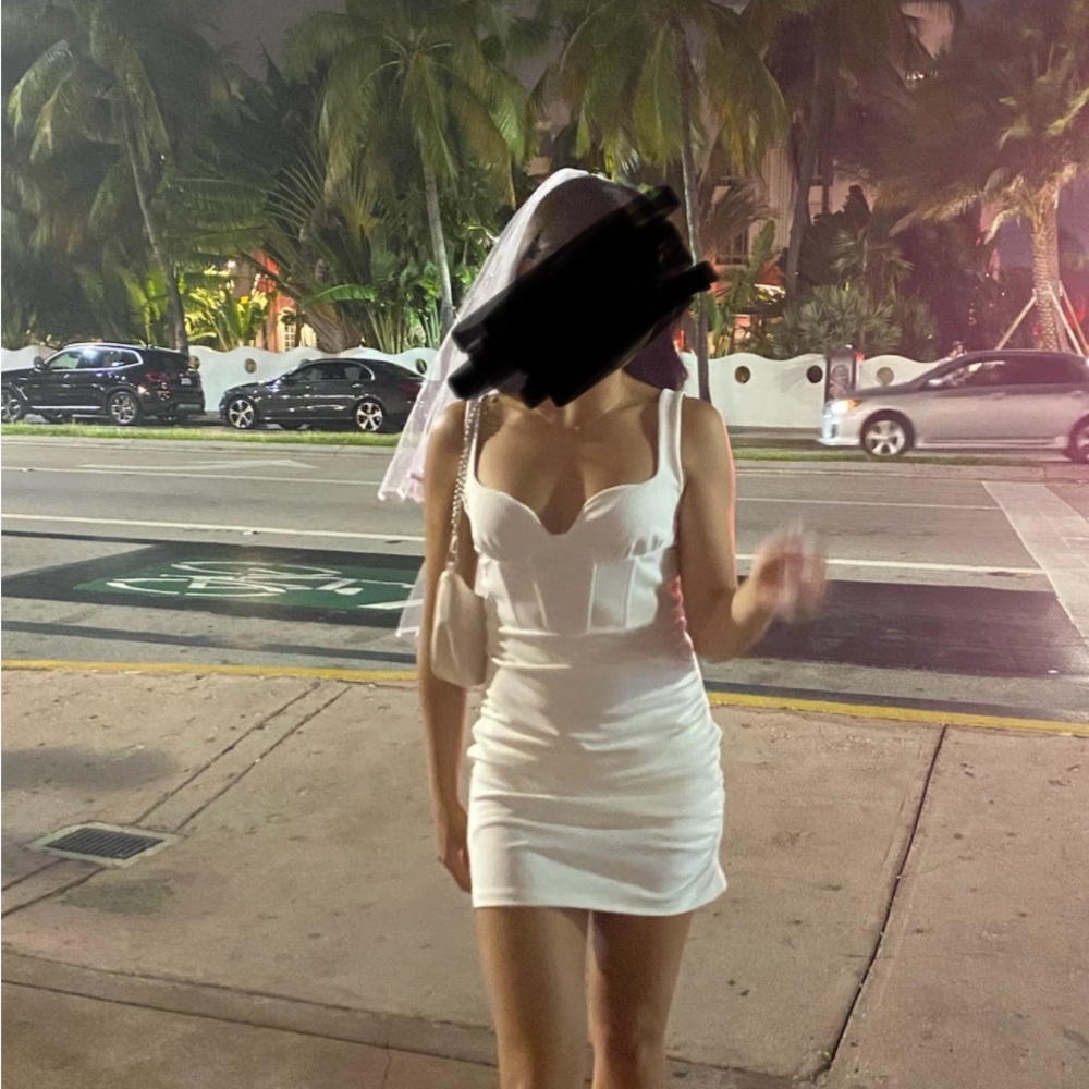 Zara - corset mini dress